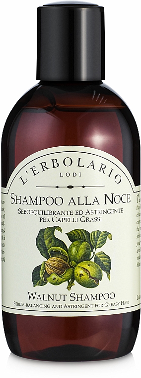 Szampon Orzech włoski - L'Erbolario Shampoo alla Noce — Zdjęcie N2