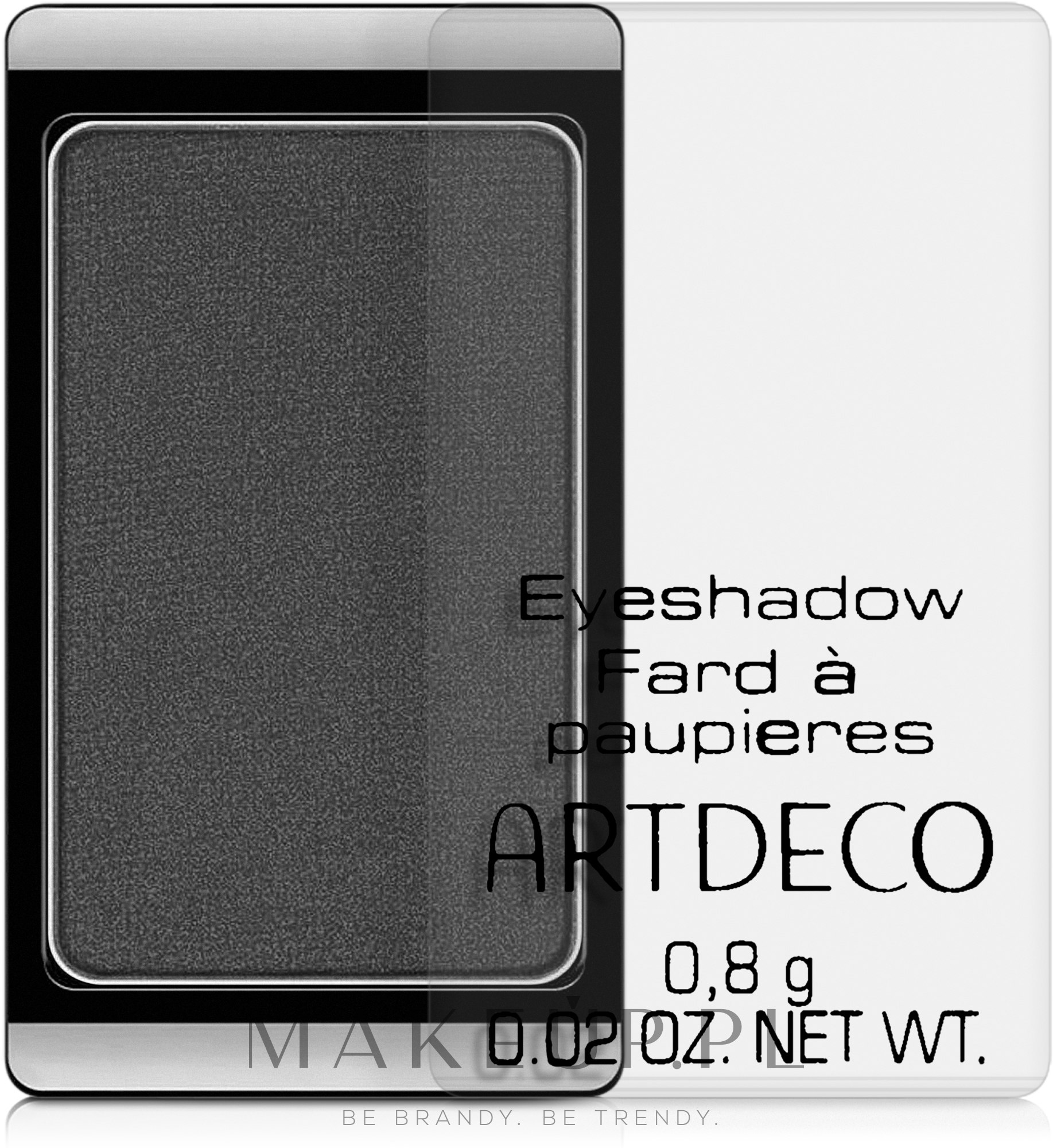 Cień do powiek (wkład do kasetki magnetycznej) - Artdeco Eyeshadow Pearl — Zdjęcie 03 - Pearly Granite Grey