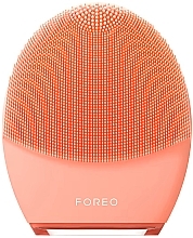 Szczoteczka do czyszczenia dla zrównoważonej skóry twarzy - Foreo Luna 4 Balanced Skin Peach — Zdjęcie N2