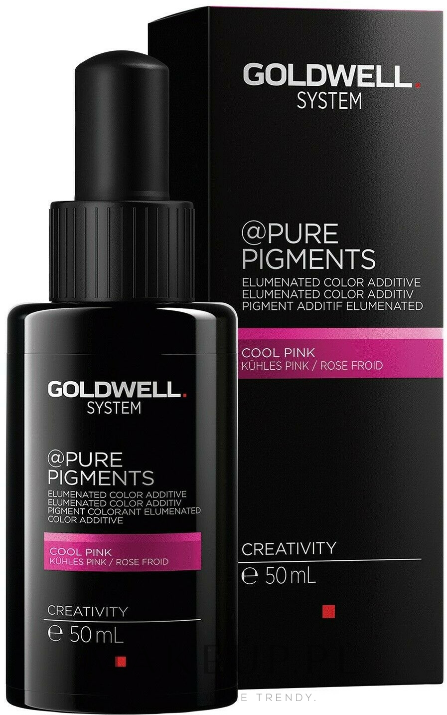 Pigment do farbowania włosów - Goldwell Pure Pigments Elumenated Color Additive — Zdjęcie Cool Pink
