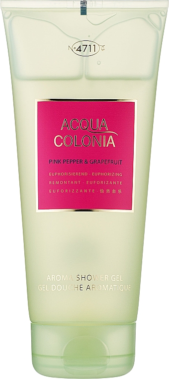 Maurer & Wirtz 4711 Acqua Colonia Pink Pepper & Grapefruit - Perfumowany żel pod prysznic — Zdjęcie N1