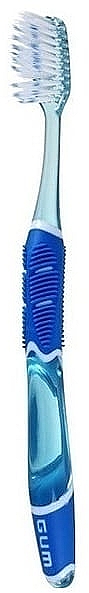 Szczoteczka do zębów Technique Pro, miękka, niebieska - G.U.M Soft Compact Toothbrush — Zdjęcie N1