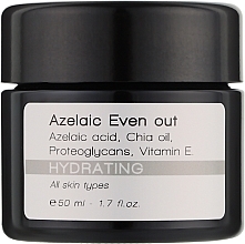 Nawilżający krem z kwasem azelainowym - Alchemy Care Cosmetics Azelaic Even Out Cream — Zdjęcie N1