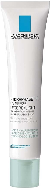 Intensywnie nawilżający krem do twarzy (SPF 25) - La Roche-Posay Hydraphase UV Intense Legere Long Lasting Intense Rehydration SPF25