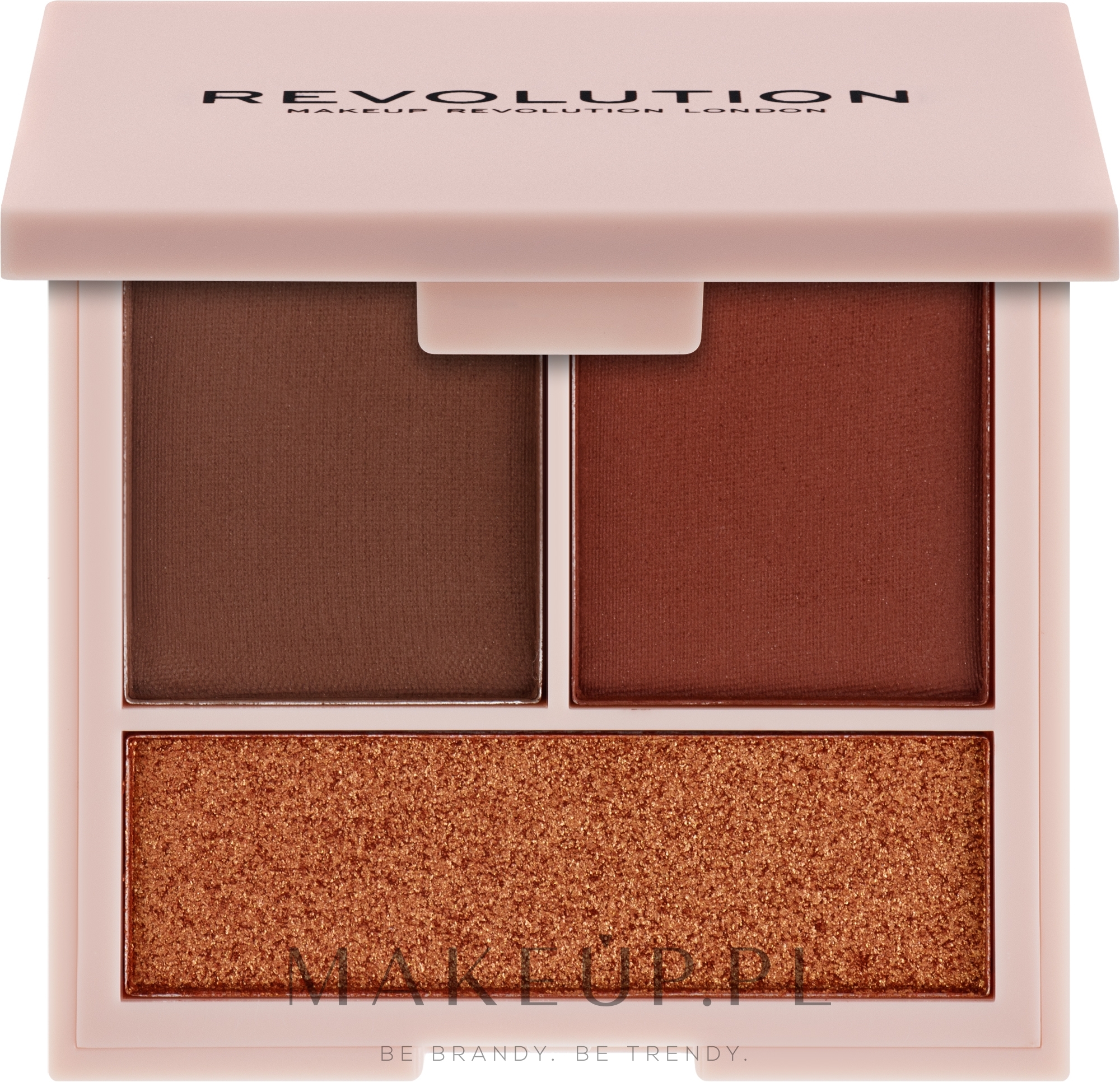 Paletka do konturowania - Makeup Revolution Contour Powder Palette Compact — Zdjęcie Deep