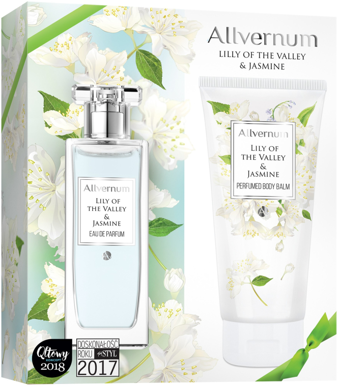 Allvernum Lily Of The Valley & Jasmine - Zestaw (edp 50 ml + b/lot 200 ml)