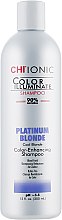 Kup Szampon do włosów farbowanych - CHI Ionic Color Illuminate Shampoo Platinum Blonde