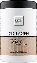 Kup Maska do włosów Kolagen, z ekstraktem z maliny i czarnej porzeczki - Moli Cosmetics Collagen Mask