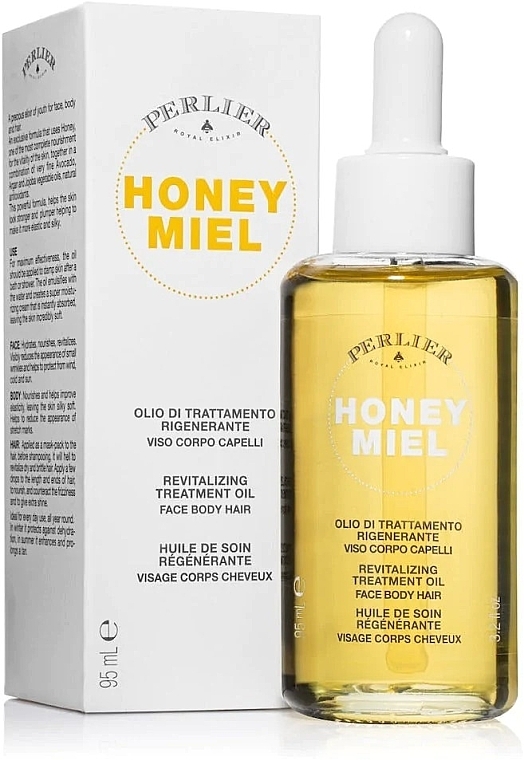 Olejek do ciała - Perlier Honey Miel Revitalizing Theatment Oil — Zdjęcie N1