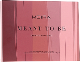 Paleta do makijażu - Moira Meant To Be Eye & Face Palette — Zdjęcie N3