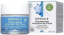 Nawilżający krem na dzień z kwasem hialuronowym - Derma E Hydrating Day Cream — Zdjęcie N2