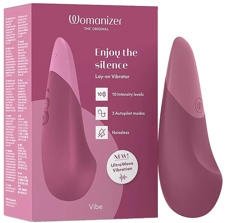 Wibrator łechtaczki - Womanizer Vibe Dusty Pink — Zdjęcie N1