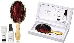 Zestaw do włosów - Balmain Paris Hair Couture Luxurious Golden Spa (h/parfume 50 ml + h/elixir 20 ml + h/brush) — Zdjęcie N3