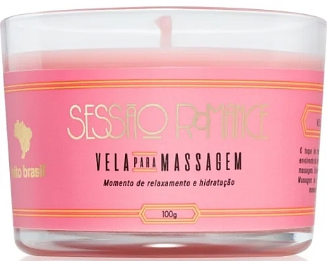 Świeca zapachowa do masażu - Feito Brasil Sessao Romance Perfumed Candle for Romance Massage — Zdjęcie N1