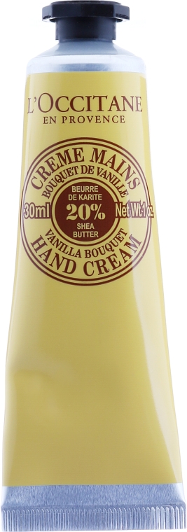 Krem do rąk Wanilia - L'occitane Hand Cream Shea Butter Vanilla — Zdjęcie N1