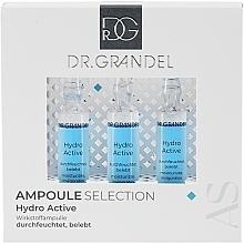 Wygładzające i nawilżające ampułki do twarzy - Dr. Grandel Hydro Active Ampulle — Zdjęcie N3