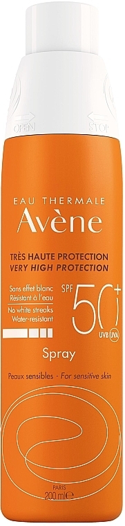 Przeciwsłoneczny spray do ciała SPF 50 - Avène Sun Very High Protection Spray — Zdjęcie N1