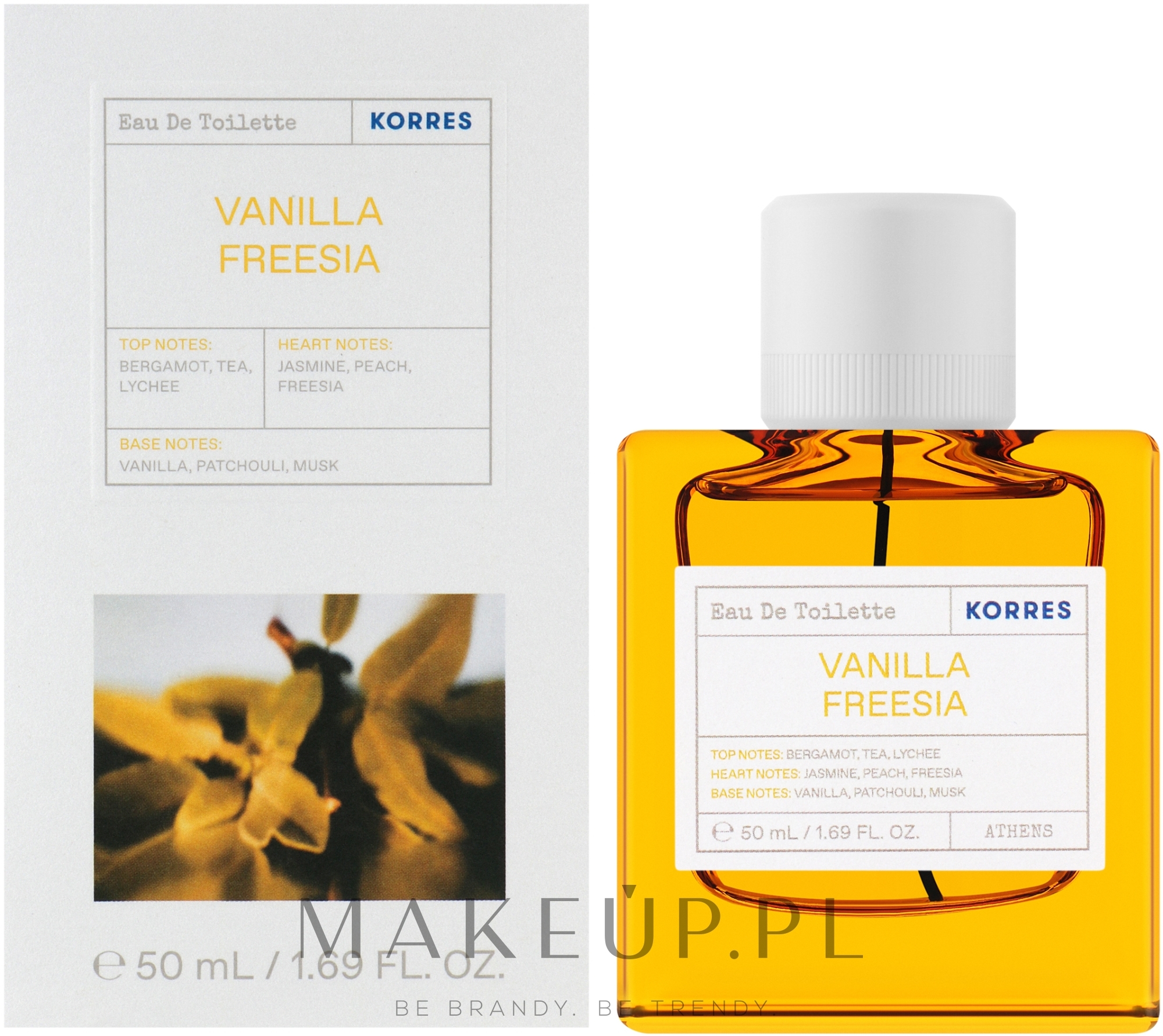 Korres Vanilla Freesia Eau - Woda toaletowa — Zdjęcie 50 ml