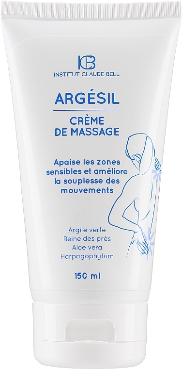 Krem do masażu ciała - Institut Claude Bell Argesil Massage Body Cream — Zdjęcie N1