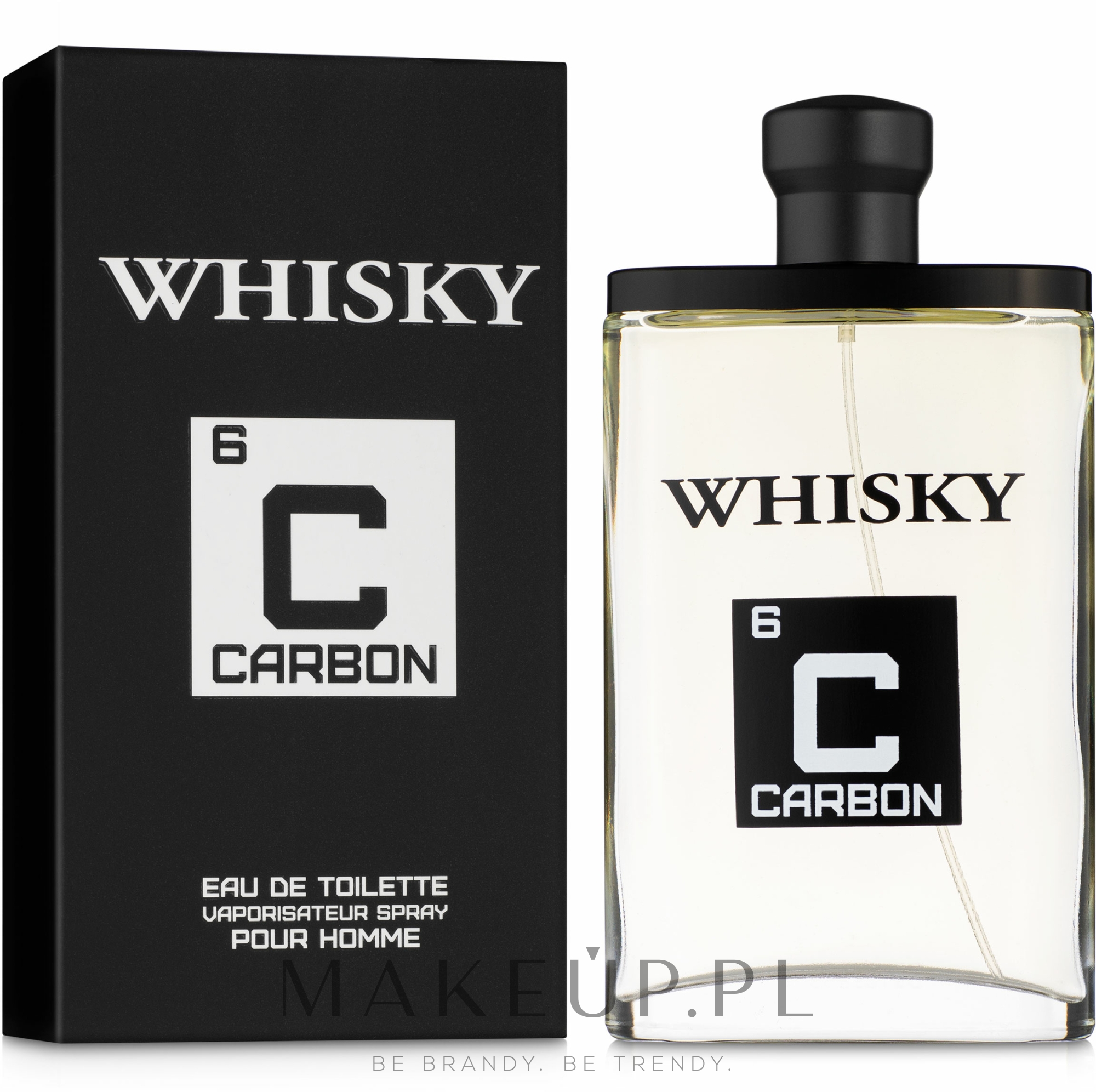 Evaflor Whisky Carbon Pour Homme - Woda toaletowa dla mężczyzn — Zdjęcie 100 ml