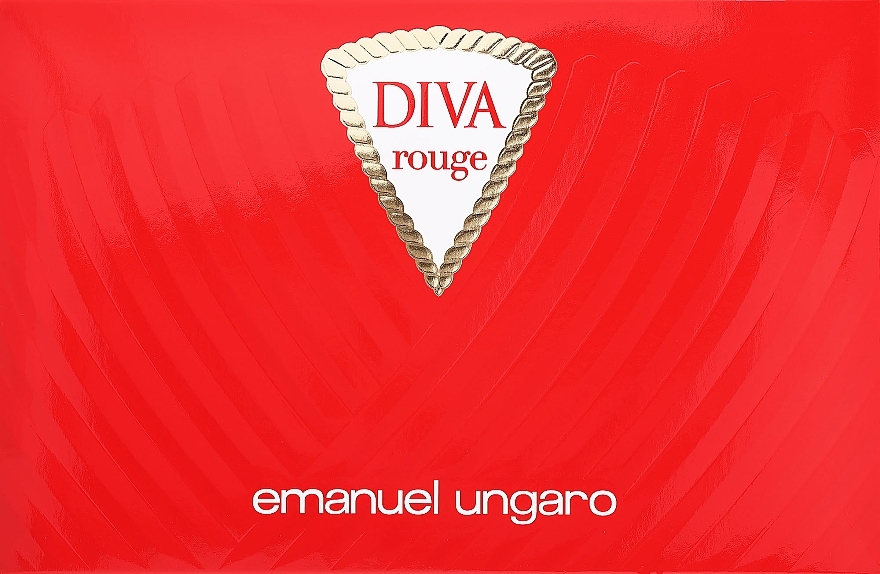 Emanuel Ungaro Diva Rouge - Zestaw (edp/100ml + b/lot/100ml + worek) — Zdjęcie N3