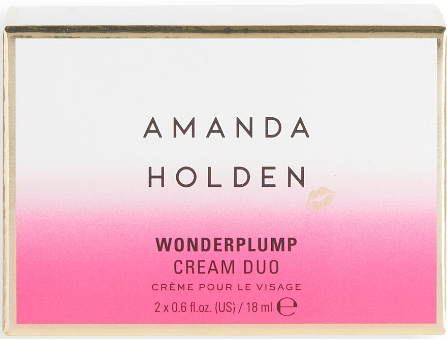 Krem do twarzy i szyi - Revolution Pro x Amanda Holden Wonderplump Cream Duo — Zdjęcie N4
