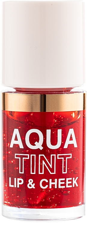 Pomadka w płynie do ust - TopFace Aqua Tint Lip&Cheek — Zdjęcie N1