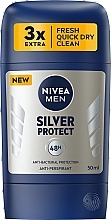 Antyperspirant w sztyfcie - Nivea Men Silver Protect — Zdjęcie N1