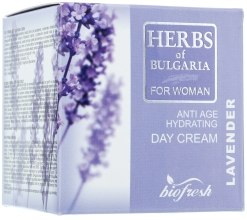 Przeciwstarzeniowy krem do twarzy na dzień Lawenda - BioFresh Herbs of Bulgaria Anti Age Hydrating Day Cream Lavender — Zdjęcie N2