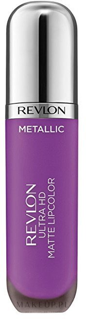 Matowy metaliczny tint do ust - Revlon Ultra HD Metallic Matte Lipcolor — Zdjęcie Dazzle