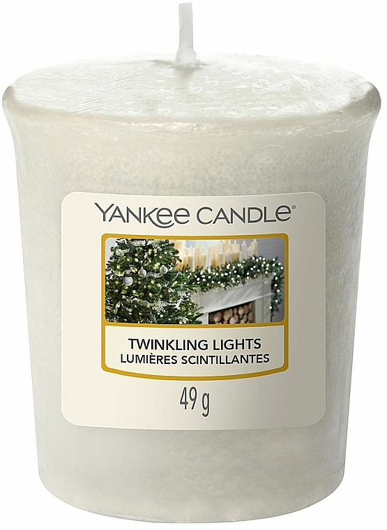 Świeca zapachowa - Yankee Candle Votive Twinkling Lights — Zdjęcie N1