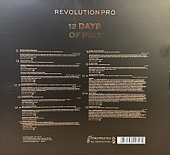 Kalendarz adwentowy, 12 produktów - Revolution Pro 12 Days Of Pro Gift Set  — Zdjęcie N3