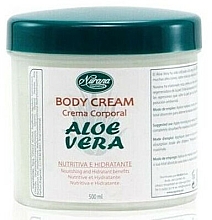 Nawilżający krem odżywczy do ciała Aloes - Nurana Aloe Vera Body Cream  — Zdjęcie N1
