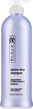PRZECENA! Szampon przeciw żółceniu się siwych i jasnych włosów - Black Professional Line Yellow Stop Shampoo * — Zdjęcie N1