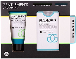 Zestaw - Accentra Gentlemen's Grooming Body Set (sh/gel/60ml + b/spray/25ml) — Zdjęcie N1