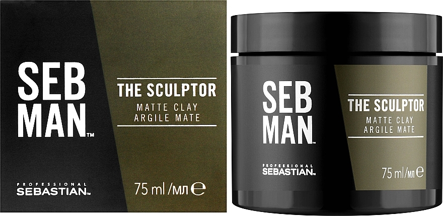 Matująca glinka do włosów - Sebastian Professional SEB MAN The Sculptor Matte Finish — Zdjęcie N7