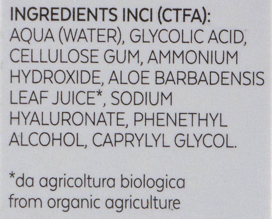 Serum do twarzy z kwasem glikolowym 10% - Bioearth Elementa Exfo Buffered Glycolic Acid 10% — Zdjęcie N4