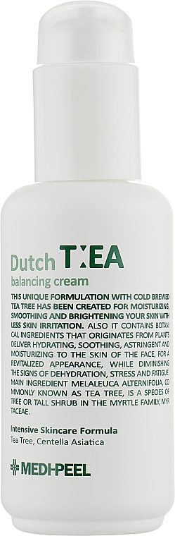 Balansujący krem ​​do twarzy z drzewem herbacianym - MEDIPEEL Dutch Tea Balancing Cream