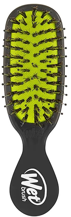 Szczotka do włosów - Wet Brush Mini Shine Enhancer Care Brush Black — Zdjęcie N2
