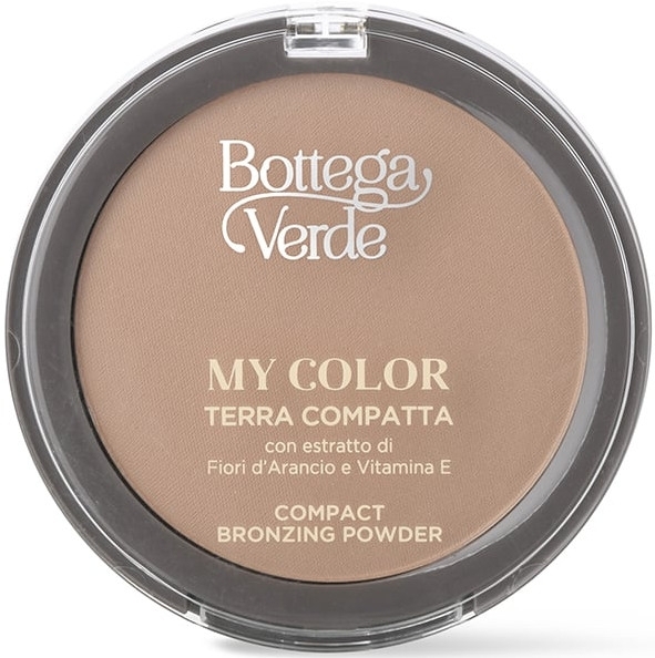 Brązujący puder do twarzy - Bottega Verde My Color Compact Bronzing Powder — Zdjęcie Almond