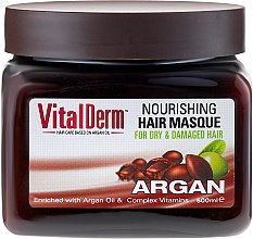 Kup Maska do włosów farbowanych i rozjaśnianych - VitalDerm Argan