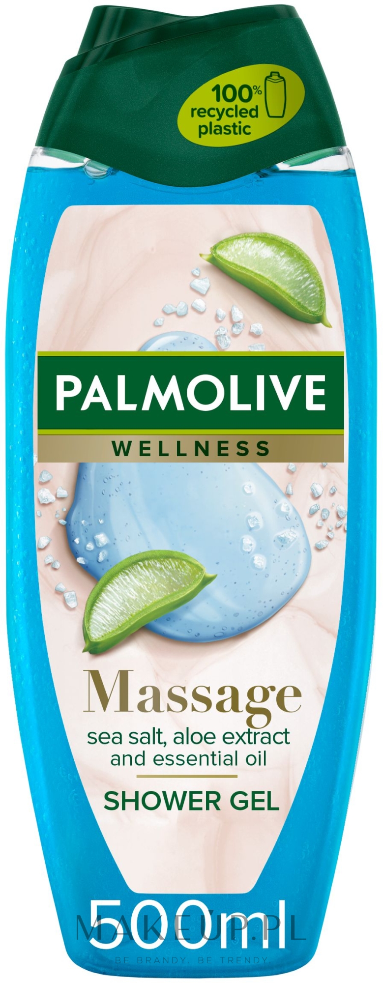 Żel pod prysznic z solą morską i aloesem - Palmolive Wellness Massage — Zdjęcie 500 ml