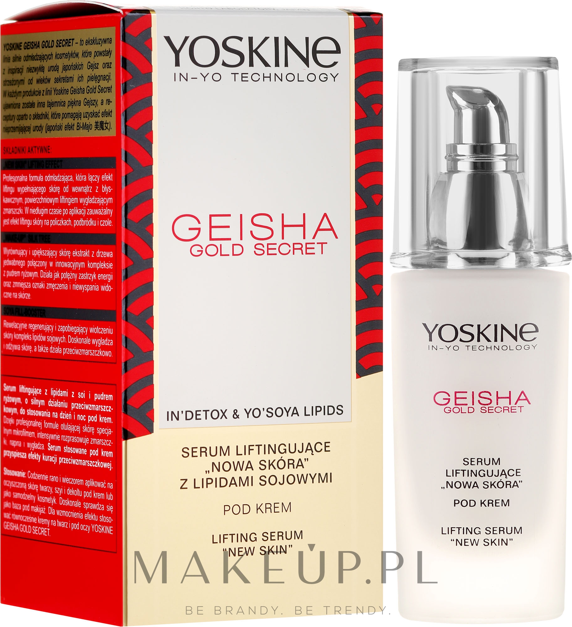 Serum liftingujące do twarzy - Yoskine Geisha Gold Lifting Serum — Zdjęcie 30 ml