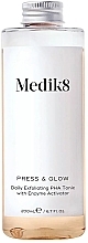 Kup 	Tonik do twarzy - Medik8 Press & Glow Daily Exfoliating PHA Tonic With Enzyme Activator Refill