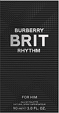 Burberry Brit Rhythm For Him - Woda toaletowa — Zdjęcie N3