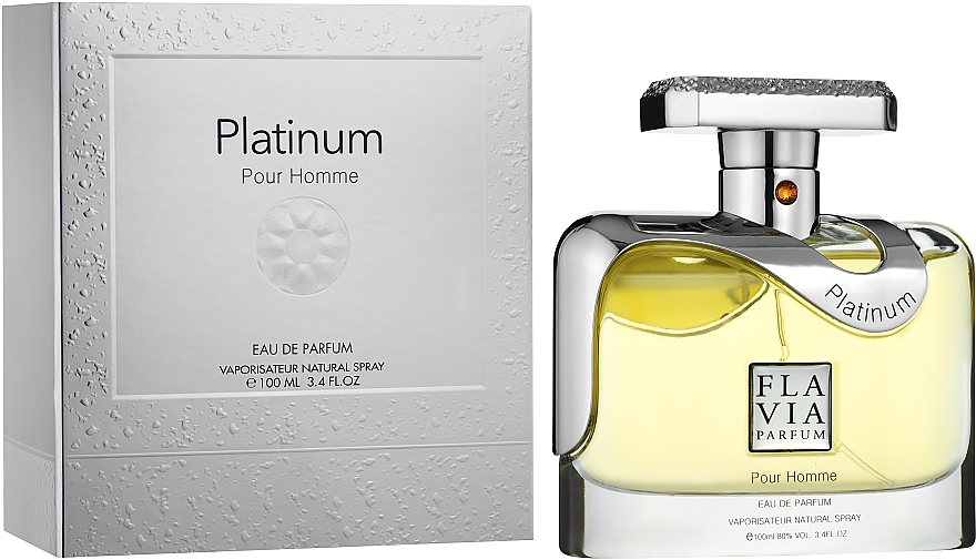 Flavia Platinum Pour Homme - Woda perfumowana — Zdjęcie N1
