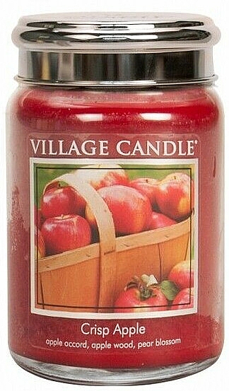 Świeca zapachowa w słoiku - Village Candle Crisp Apple — Zdjęcie N3