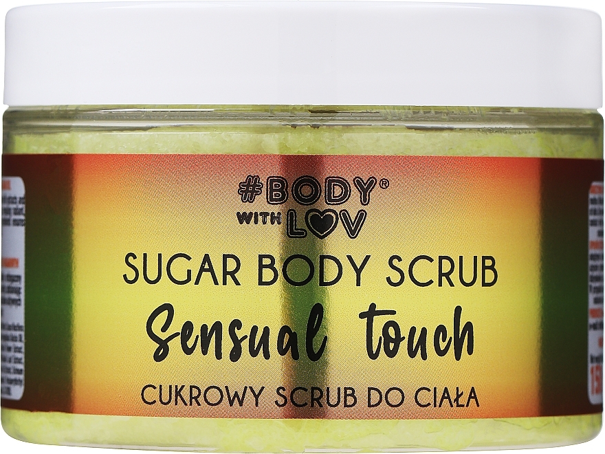 Cukrowy peeling do ciała - Body with Love Sensual Touch Sugar Body Scrub — Zdjęcie N2