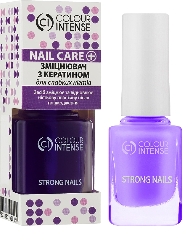 Utwardzacz do paznokci z keratyną - Colour Intense Nail Care Strong Nails — Zdjęcie N1