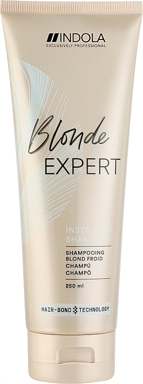 Szampon dla chłodnych odcieni włosów blond - Indola Blonde Expert Insta Cool Shampoo — Zdjęcie N3
